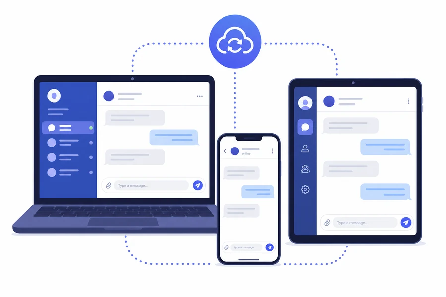 Migration depuis WhatsApp vers Telegram